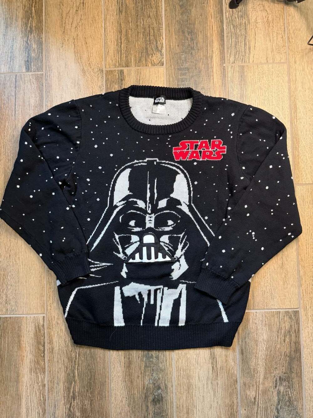 Star Wars Darth Vader Sweater Size XL Black Holiday